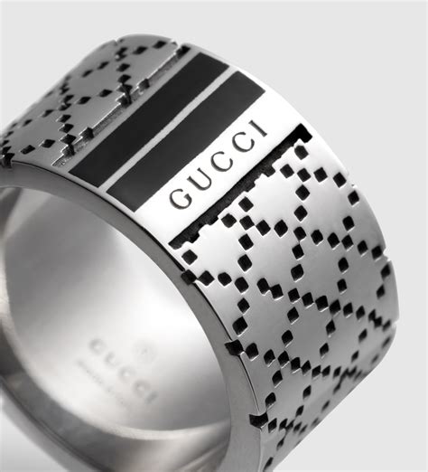 mens gucci band ring|Gucci couple ring.